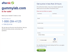 Tablet Screenshot of gummylab.com